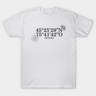 Ottawa Contact Information T-Shirt